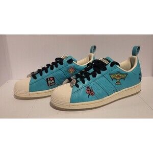 Adidas Originals Superstar Arizona Iced Tea Teal Sneakers Mens 9 Extra Lace NWOT